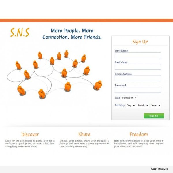 Social Network Script